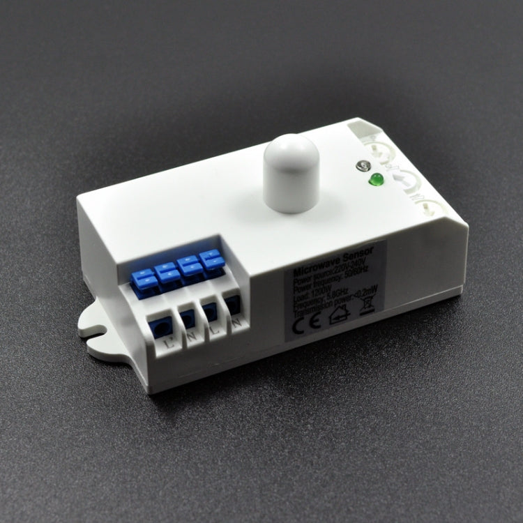 Microwave Radar Human Body Sensor 12/24V DC Body Car Mobile Sensing, 807DC, 807K-DC