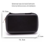 CHKJOK GH1805 EVA Mobile Hard Disk Anti-pressure Hard Shell Bag, GH1805 Black, GH1805 Blue, GH1805 Red