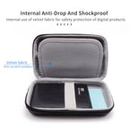 CHKJOK GH1805 EVA Mobile Hard Disk Anti-pressure Hard Shell Bag, GH1805 Black, GH1805 Blue, GH1805 Red