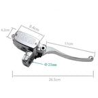 Chrome Motorcycle Brake For Honda CB400F/CB400SF /CB400 /CB500 /CBF500 /CBF600 /NC70, Left, Right