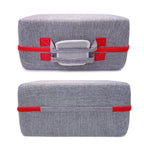 GH1881 Portable Game Console Storage Bag For PS5, Gray, Black