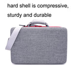 GH1881 Portable Game Console Storage Bag For PS5, Gray, Black