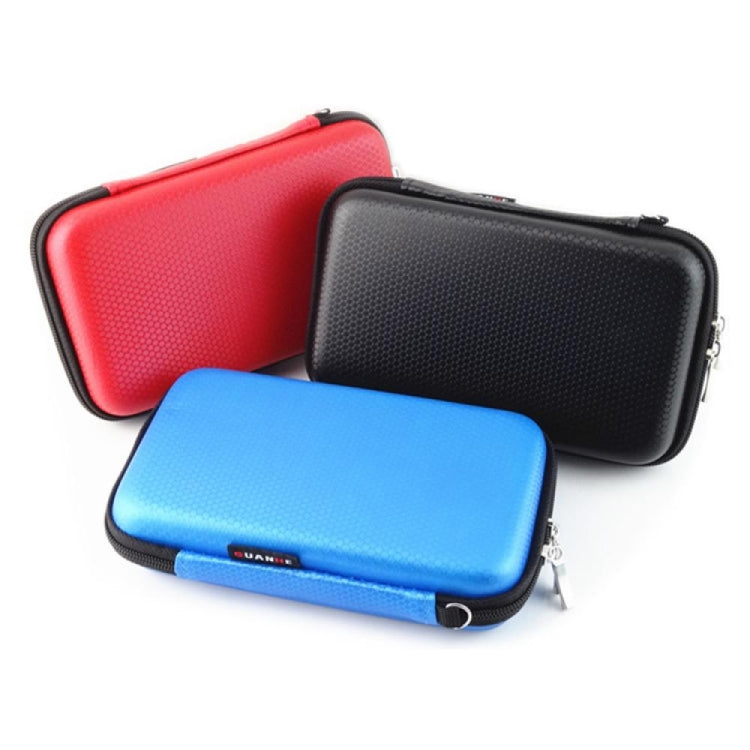 GH1302 EVA Hard Shell Hard Drive Bag Digital Storage Bag, GH1302 Red, GH1302 Blue