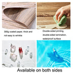 2 PCS 3D Stereoscopic Double-sided Photography Background Board, Flower Rhyme 1, Flower Rhyme 2, Flower Rhyme 3, Light Shadow Magic 1, Light Shadow Magic 2, Afternoon Tea, Quiet Life, Food, Clear Makeup Bath, Water Ripple, Casual Hand, Hand Drawn Red G...