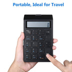 Sunreed SKB886S 19 Keys Wired Keypad With Digital USB Interface, Cable Length: 1.5m, Wired White, Wired Black
