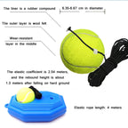 2 PCS High Elastic Wear-Resistant Tennis Trainer, 2 PCS ennis Trainer(With Rope & Ball)