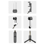 Removable Fill Light Phone Handheld Stabilizer with APP
