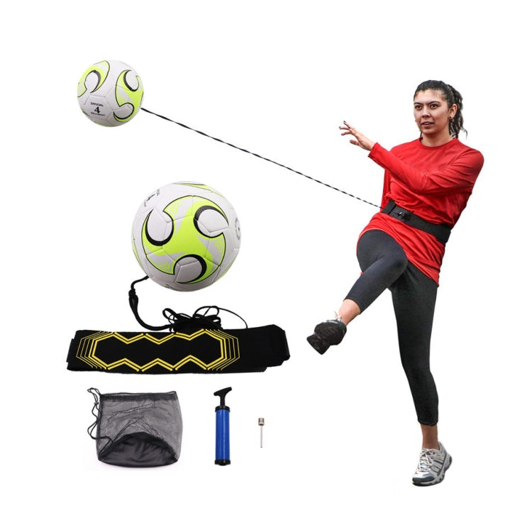 No. 4 Soccer Trainer Bump Rebound Catch Pass Children Auxiliary Exercise Equipment, No. 4 Soccer Trainer