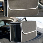 Car Trunk Felt Folding Storage Box Car Finishing Box