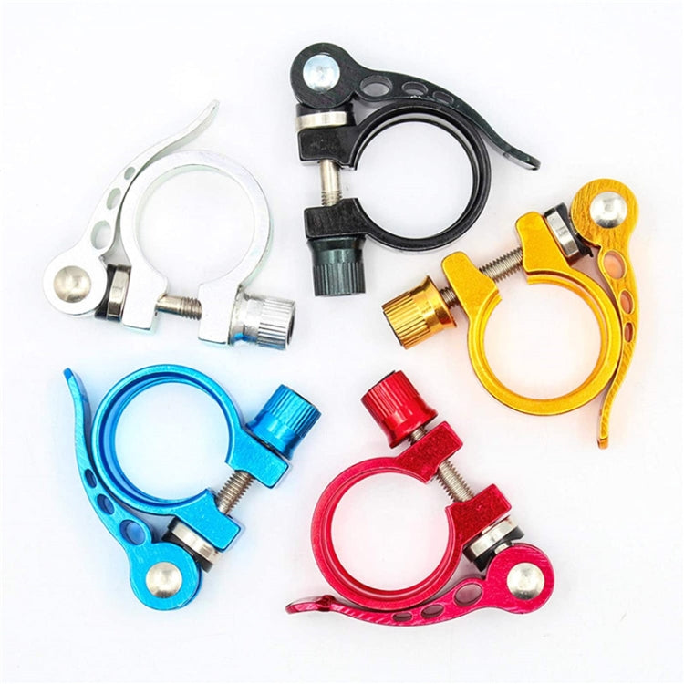 5 PCS Bicycle Accessories Quick Release Clip Road Bike Seatpost Clamp, 28.6mm, 31.8mm, 34.9mm
