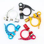 5 PCS Bicycle Accessories Quick Release Clip Road Bike Seatpost Clamp, 28.6mm, 31.8mm, 34.9mm