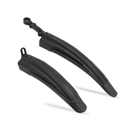 1 Set  Dual Color Bicycle Mudguard Mountain Bike Fenders Set, Black Red, All Black, Dark Blue, Black Light Blue, Black Green, Black and White, Dark Grey, Black Yellow