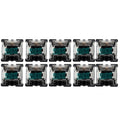 10 PCS Gateron G Shaft Black Bottom Transparent Shaft Cover Axis Switch, Style:, G3 Foot (Black Shaft), G3 Foot (Red Shaft), G3 Foot (Tea Shaft), G3 Foot (Blue Shaft), G3 Foot (White Shaft), G3 Foot (Green Shaft), G3 Foot (Yellow Shaft)                ...