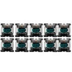 10 PCS Gateron G Shaft Black Bottom Transparent Shaft Cover Axis Switch, Style:, G3 Foot (Black Shaft), G3 Foot (Red Shaft), G3 Foot (Tea Shaft), G3 Foot (Blue Shaft), G3 Foot (White Shaft), G3 Foot (Green Shaft), G3 Foot (Yellow Shaft)                ...