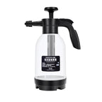 Car Wash Foam Watering Can Household Hand-held Spray Gardening Air Pressure Sprayer, Transparent White