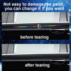 2pcs 60cm Colorful Laser Car Stickers Body Scratches Cover Car Stickers