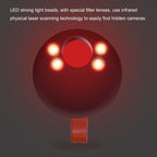 Smoovie Room 4LED Beads Infrared Camera Detector, Smoovie (White), Smoovie (Black)
