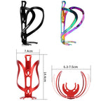 WEST BIKING Bicycle Aluminum Beverage Bottle Holder, Black, Red, Colorful