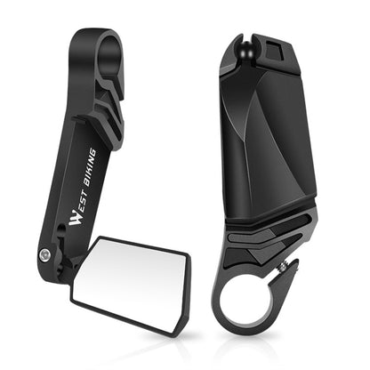 WEST BIKING Bicycle Handlebar Folding Mirror, WEST BIKING Folding Mirror