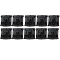 10PCS Cherry Shaft MX Switch Linear Mute Keyboard Shaft, Black Shaft, Red Shaft, Tea Shaft, Blue Shaft, White Shaft, Green Shaft, Silver Shaft, Mute Red Shaft, Mute Black Shaft