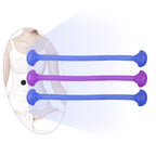 Yoga Body Sculpting Stretch Rope Multi-purpose Sports Puller, Blue, Purple