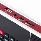 Dual Speaker Radio MP3 Player Support TF Card/U Disk with LED Display, L-288FM, L-288AM  Bluetooth