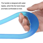 Fitness Weight Loss Muscle Training Stretching Multi-purpose Puller, Style: Single Hole (Pink), Single Hole (Pink), Single Hole (Green), Single Hole (Blue), Double Hole (Purple), Double Hole (Blue)