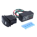 DOP-3X Motorcycle Flash LED Turning Light Controller, 3 In 1