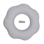 Hand Exercise Massage Bump Gear Type Silicone Grip Ring, Style: 50LB (Black), 30LB (Light Gray), 30LB (Light Green), 40LB (Deep Gray), 40LB (Grass Green), 50LB (Dark Green), 50LB (Black)