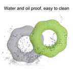 Hand Exercise Massage Bump Gear Type Silicone Grip Ring, Style: 50LB (Black), 30LB (Light Gray), 30LB (Light Green), 40LB (Deep Gray), 40LB (Grass Green), 50LB (Dark Green), 50LB (Black)