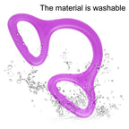 Home Workout Fitness Yoga Pull Rope Arm Back Puller, Purple, Blue