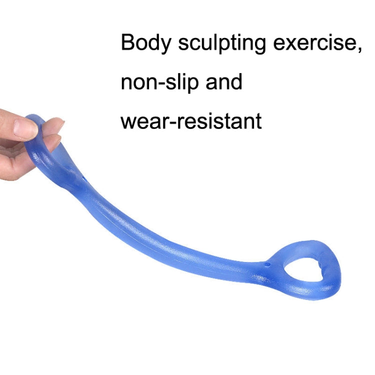 Home Workout Fitness Yoga Pull Rope Arm Back Puller, Purple, Blue