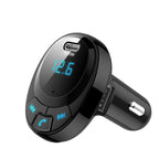 BT09 Car Bluetooth MP3 Digital Display Dual USB Charger, BT09