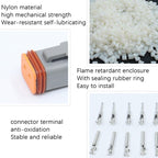 Car Waterproof Connector Conductive Connection Terminal, 4 PCS DT04-2P / DT06-2S With Copper, 4 PCS DT04-3P / DT06-3S With Copper, 2 PCS DT04-4P / DT06-4S With Copper, 2 PCS DT04-6P / DT06-6S With Copper, 2 PCS DT04-8P / DT06-8S With Copper            ...