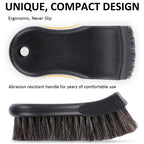 Car Horsehair Interior Leather Brush, Horsehair
