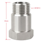 Car Oxygen Sensor Adapter Extended Joint M18x1.5, 2 PCS M18x1.5