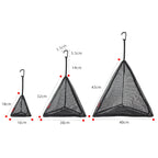 CLS Outdoor Triangular Foldable Storage Mesh Bag, S, M, L