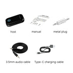 Car Bluetooth 5.0 Audio Receiver 3.5mm Bluetooth Converter, 5.0 Audio Receiver