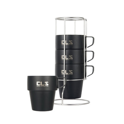 CLS 4 in 1 Outdoor 304 Stainless Steel Camping Cup