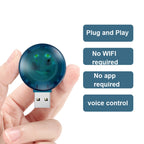 YCZ-008 USB Smart Voice Remote Control Air Conditioner Remote Control With Night Light