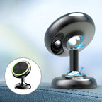 Car Aluminum Alloy Magnetic Mobile Phone Holder, Black (Luminous), Red (Luminous), Silver (Luminous)