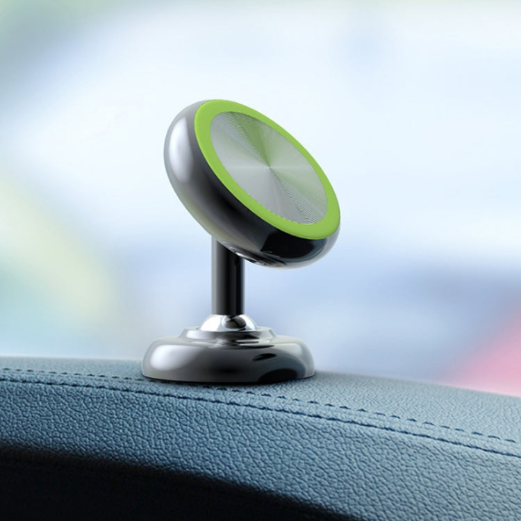 Car Aluminum Alloy Magnetic Mobile Phone Holder, Black (Luminous), Red (Luminous), Silver (Luminous)