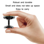 Car Aluminum Alloy Magnetic Mobile Phone Holder, Black (Luminous), Red (Luminous), Silver (Luminous)