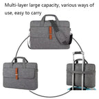 Multifunctional Wear-resistant Shoulder Handheld Laptop Bag, 13 - 13.3 inch, 14 - 14.6 inch, 15 - 15.6 inch, 17 - 17.3 inch