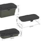 Camping Water Carry Basket Picnic Basket Outdoor Folding Box Can Be Used As Table