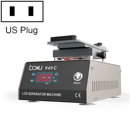 BAKU BA949C Heated 360-degree Rotating Fast LCD Screen Splitter, BA-949C EU Plug, BA-949C US Plug