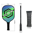LEIJIAER Carbon Fiber 3K Board Surface Fragrant Honeycomb Tennis Racket, Lion PK-061, OFFicial PK-062, OFFicial PK-063, Butterfly PK-064, Power PK-065