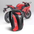 MOTOCENTRIC 11-MC-0077 Motorcycle EVA Turtle Shell Shape Riding Backpack, Red, Blue, Green, Black