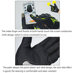 MOTOCENTRIC 13-MC-010 Touch Screen Motorcycle Breathable Gloves, M, L, XL, XXL