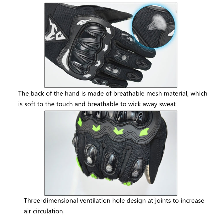 MOTOCENTRIC 13-MC-010 Touch Screen Motorcycle Breathable Gloves, M